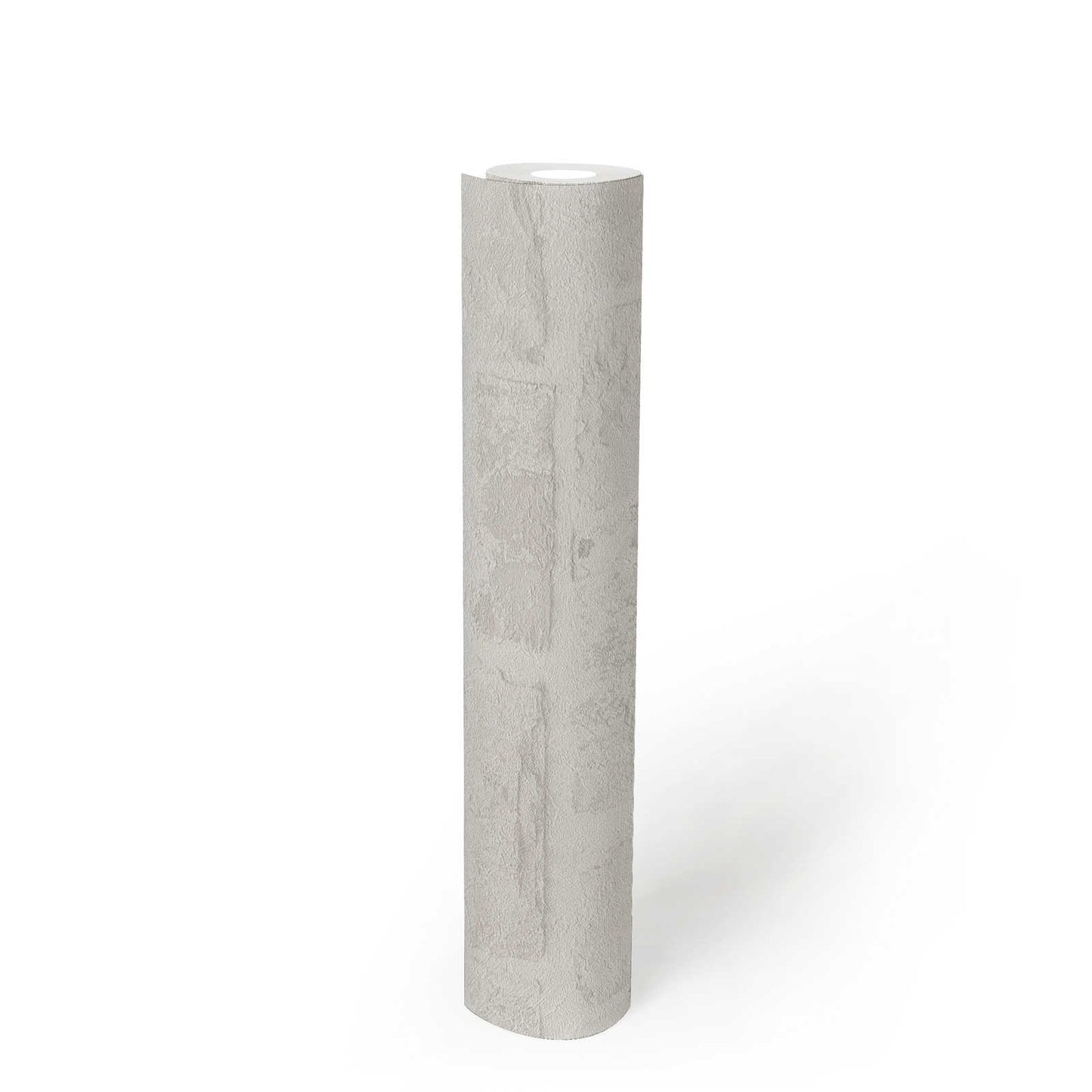 Classic Brickstone - Natural Wallpaper - White