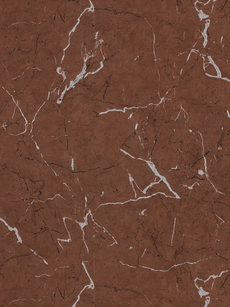 Sample - Marble Wallpaper - Brown/Metallic