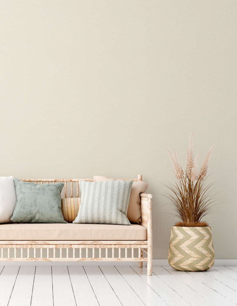 Natural Living Wallpaper - Oatmeal - Coordinates