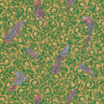 Versace Regal Woodland Wallpaper - Gold - Green