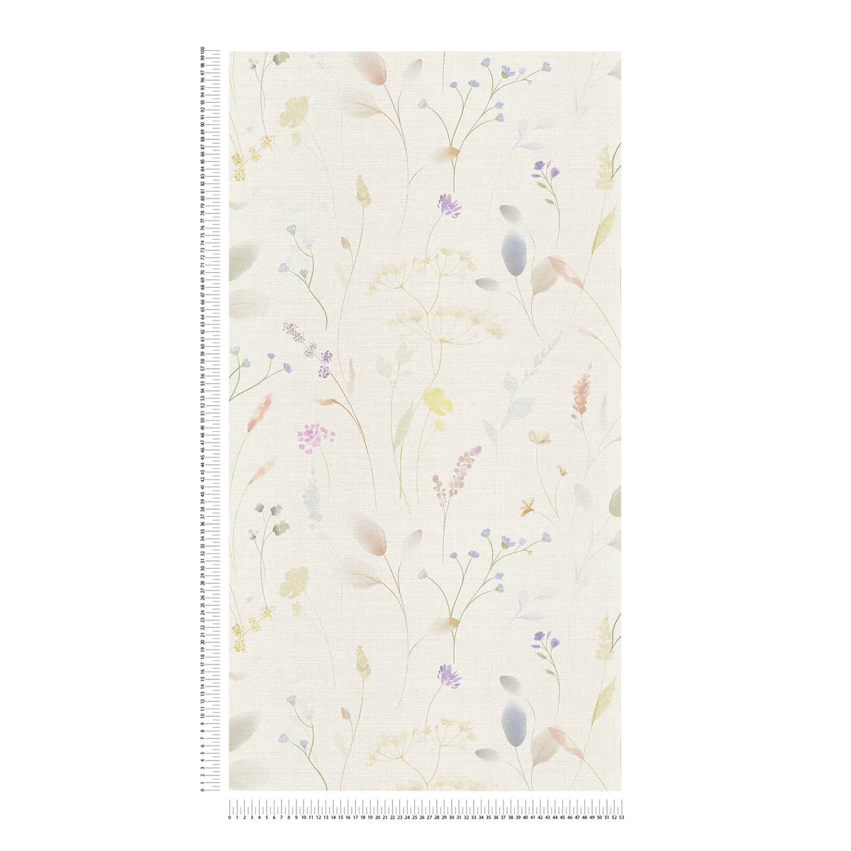 Wisp Wildflower Wallpaper – Natural