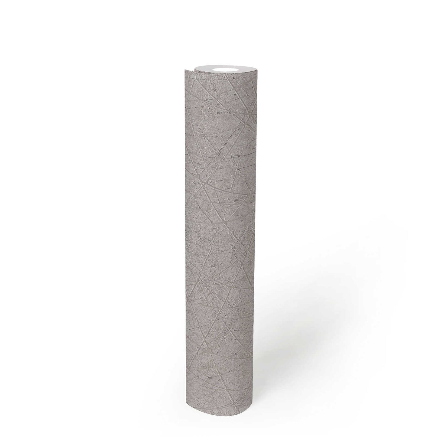 Linear Web - Geometric Wallpaper - Grey