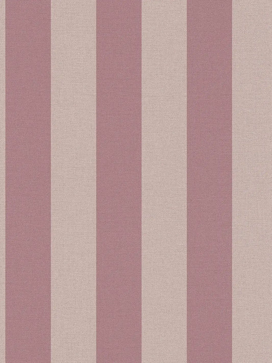 Bold Bands - Stripe Wallpaper - Purple