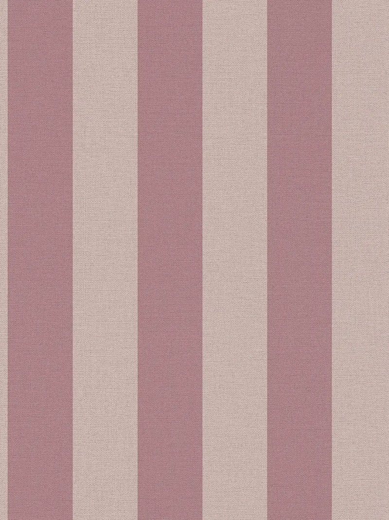 Bold Bands - Stripe Wallpaper - Purple