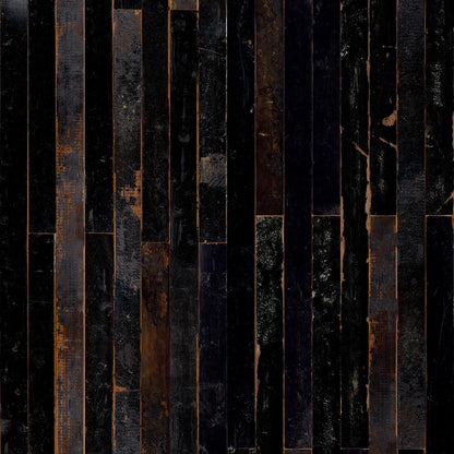 Piet Hein Eek 'Scrapwood Series' Wallpaper - Black