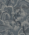Indigo Garden Wallpaper - Blue/Beige