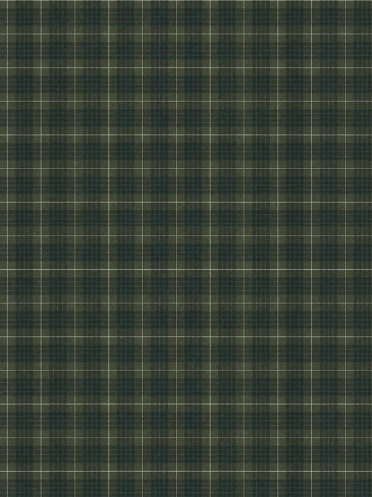Tartan The Wallpaper - Khaki