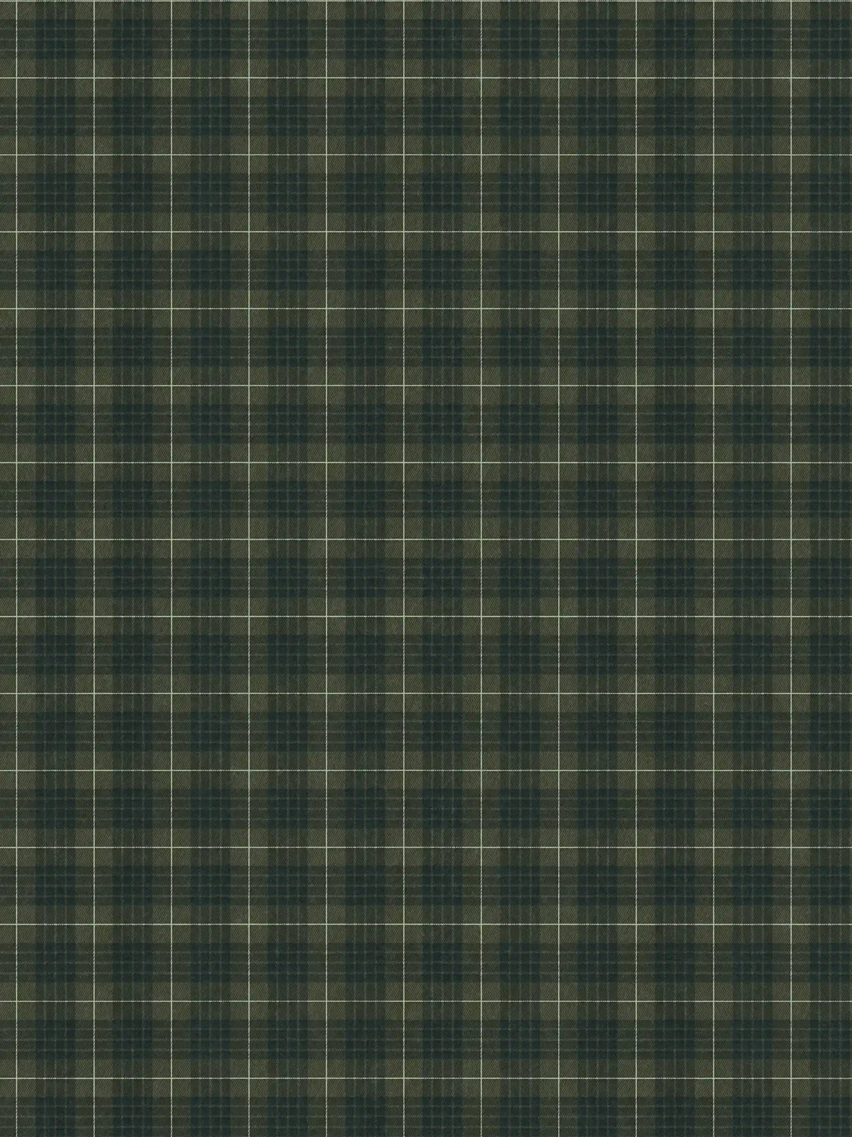 Sample - Tartan The Wallpaper - Khaki
