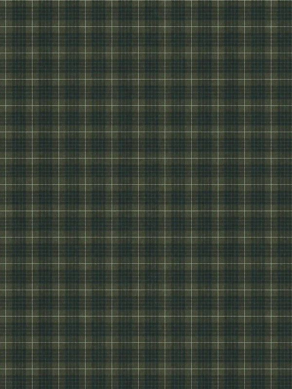 Sample - Tartan The Wallpaper - Khaki