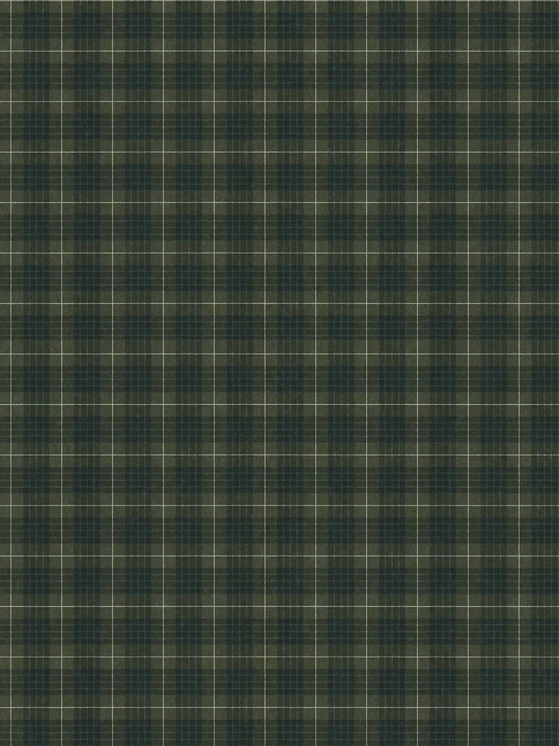 Sample - Tartan The Wallpaper - Khaki