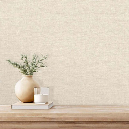Fiji Plain Texture - Linen Almost Gold