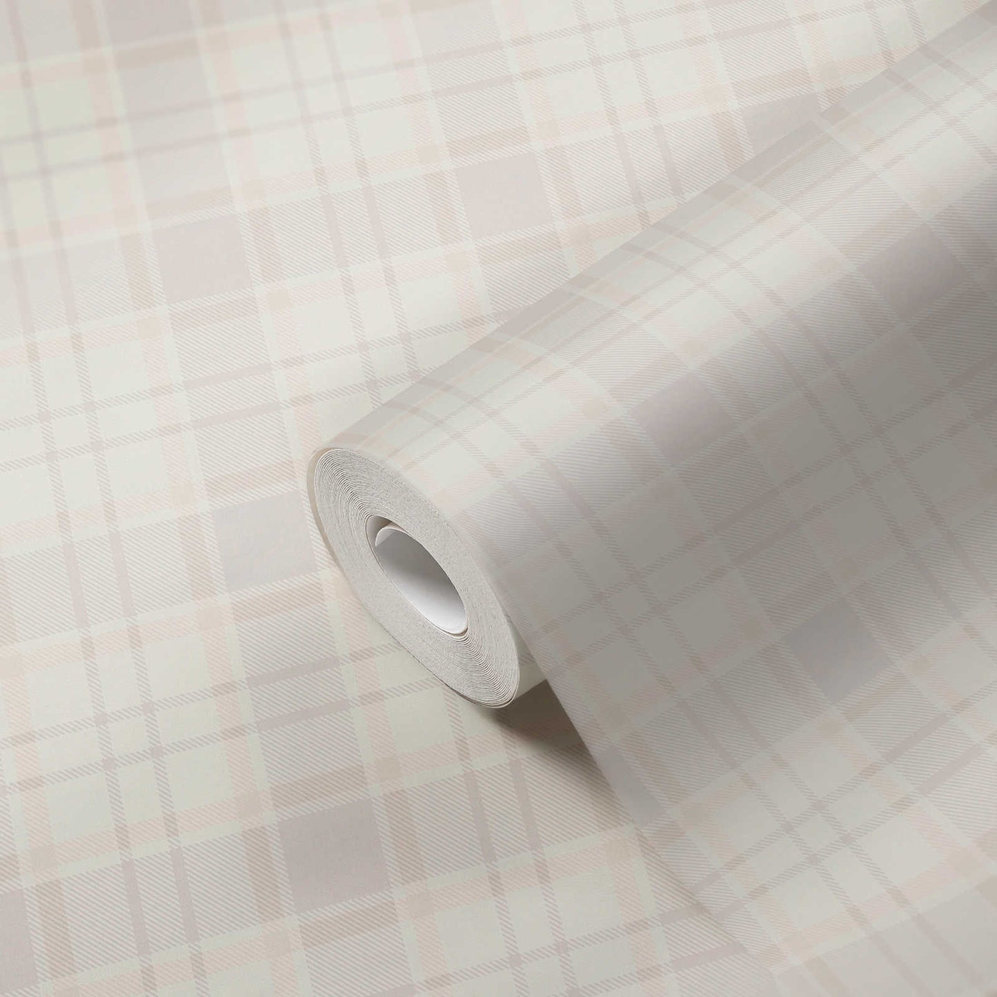 Maison Charme Plaid Wallpaper - Pink