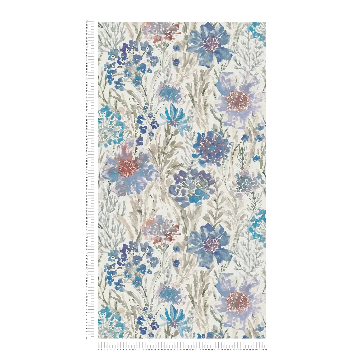 Aquarell Dreams Wallpaper - Blue