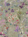 Papillon Floral Butterfly Vinyl Wallpaper – Sage