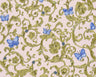Versace Florals Wallpaper - Blue/Green - Discontinuing