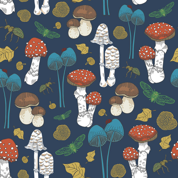 Sample - Fungi - NZ Wallpaper - Multi