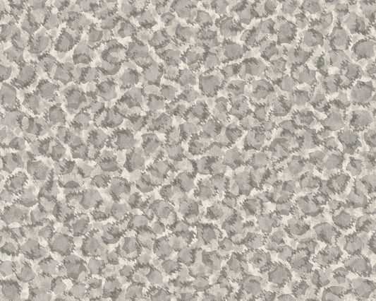 Versace Leopard Wallpaper (Versace 3 Collection) - Grey