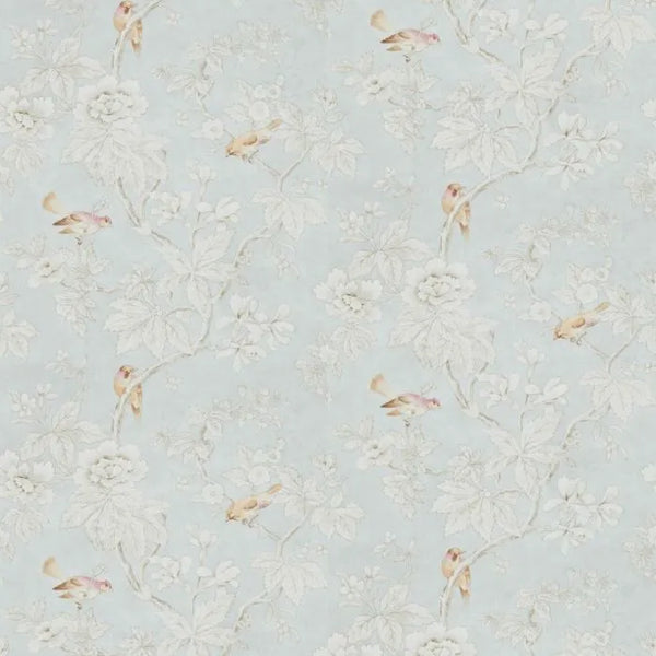 Sample - Chiswick Grove Wallpaper - Silver