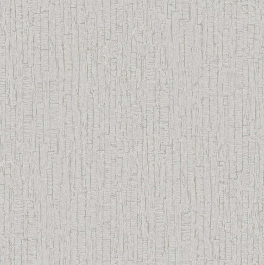Sample - Ornella Bark Wallpaper - Grey