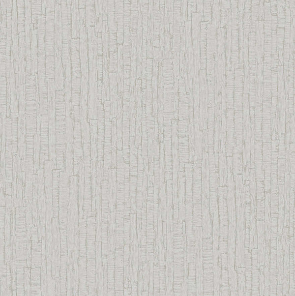 Sample - Ornella Bark Wallpaper - Grey