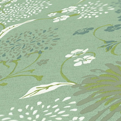 Bloom Wallpaper - House of Turnowsky - Green/White