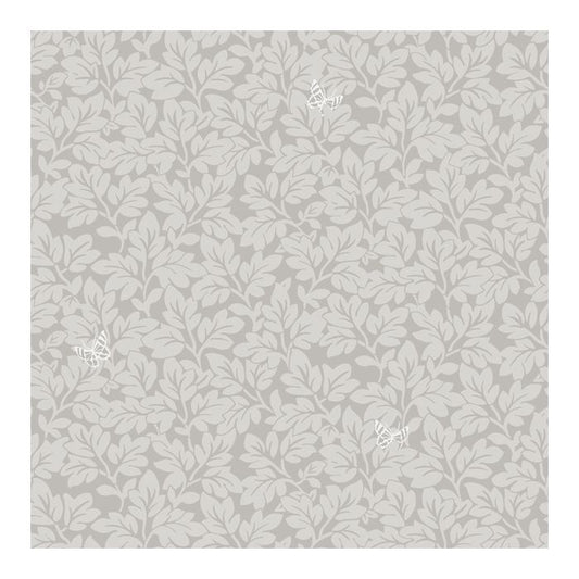 Lunden Butterfly Wallpaper - Grey - Discontinuing