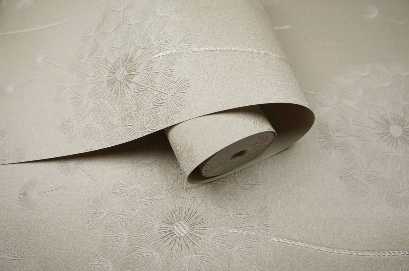Allora - Brioso Wallpaper - Cream