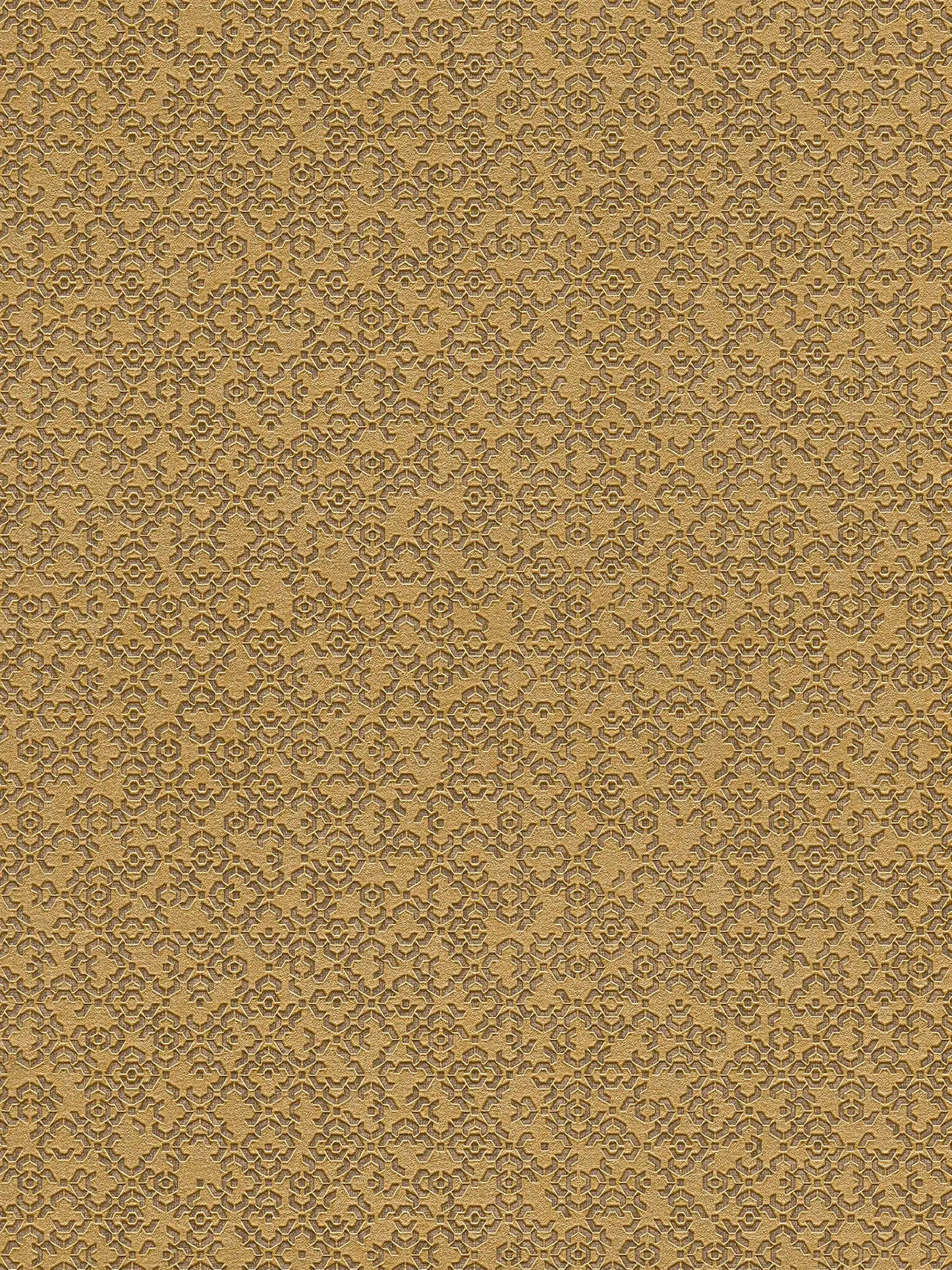 Sample - Marrakesh Hall Wallpaper - Metallic Gold