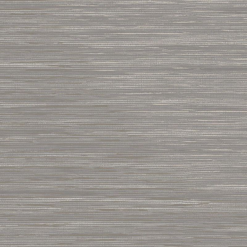 Vardo - faux Grasscloth Wallpaper - Grey