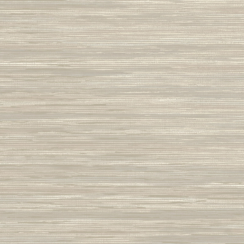 Sample - Vardo - faux Grasscloth Wallpaper - Taupe- Discontinuing