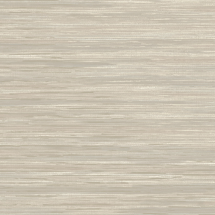 Vardo - Faux Grasscloth Wallpaper - Taupe - Last 5 Rolls