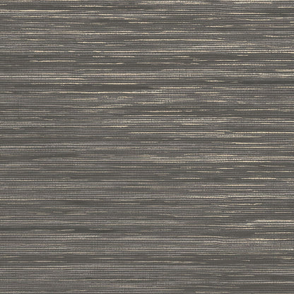 Vardo - Faux Grasscloth Wallpaper - Charcoal - Last 11 Rolls Due July