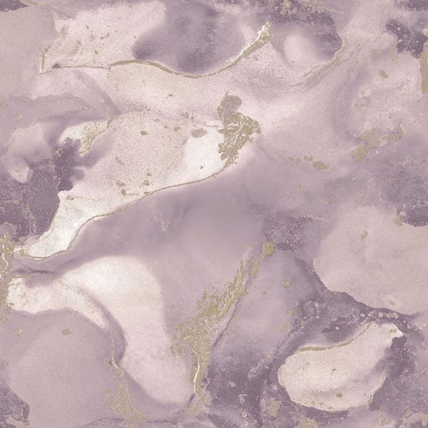 Parian - metallic marble Wallpaper - Heather