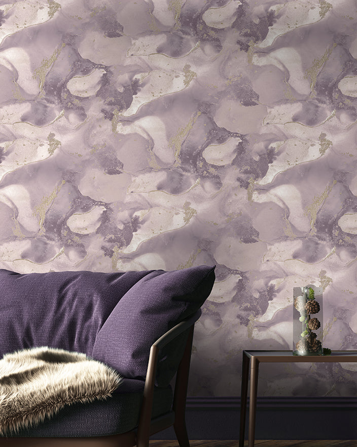 Parian - Metallic Marble Wallpaper - Discontinuing- Discontinuing