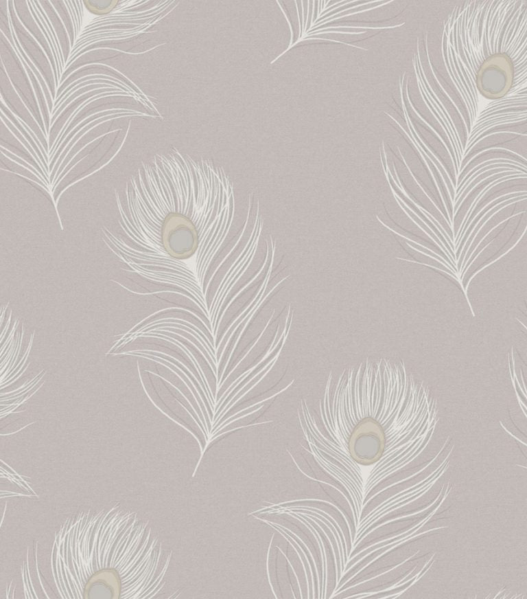 Pavona - Peacock Wallpaper - Heather
