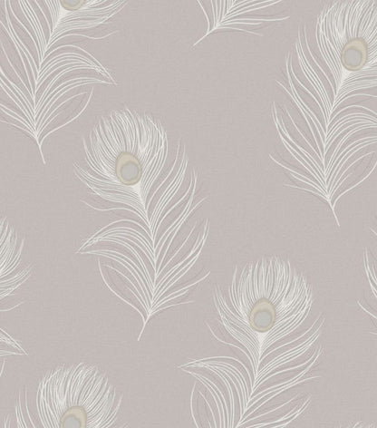Pavona - Peacock Wallpaper - Heather
