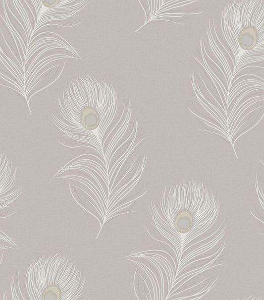 Pavona - Peacock Wallpaper - Heather