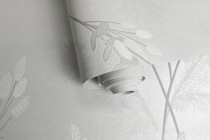 Amarante - Textured Wallapaper - Grey