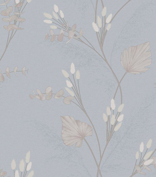 Amarante - Textured Wallapaper - Slate Blue