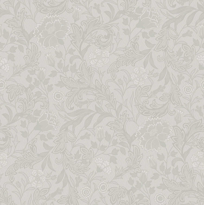 Bilbury Floral Wallpaper - Dove