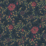 Bilbury Floral Wallpaper - Navy