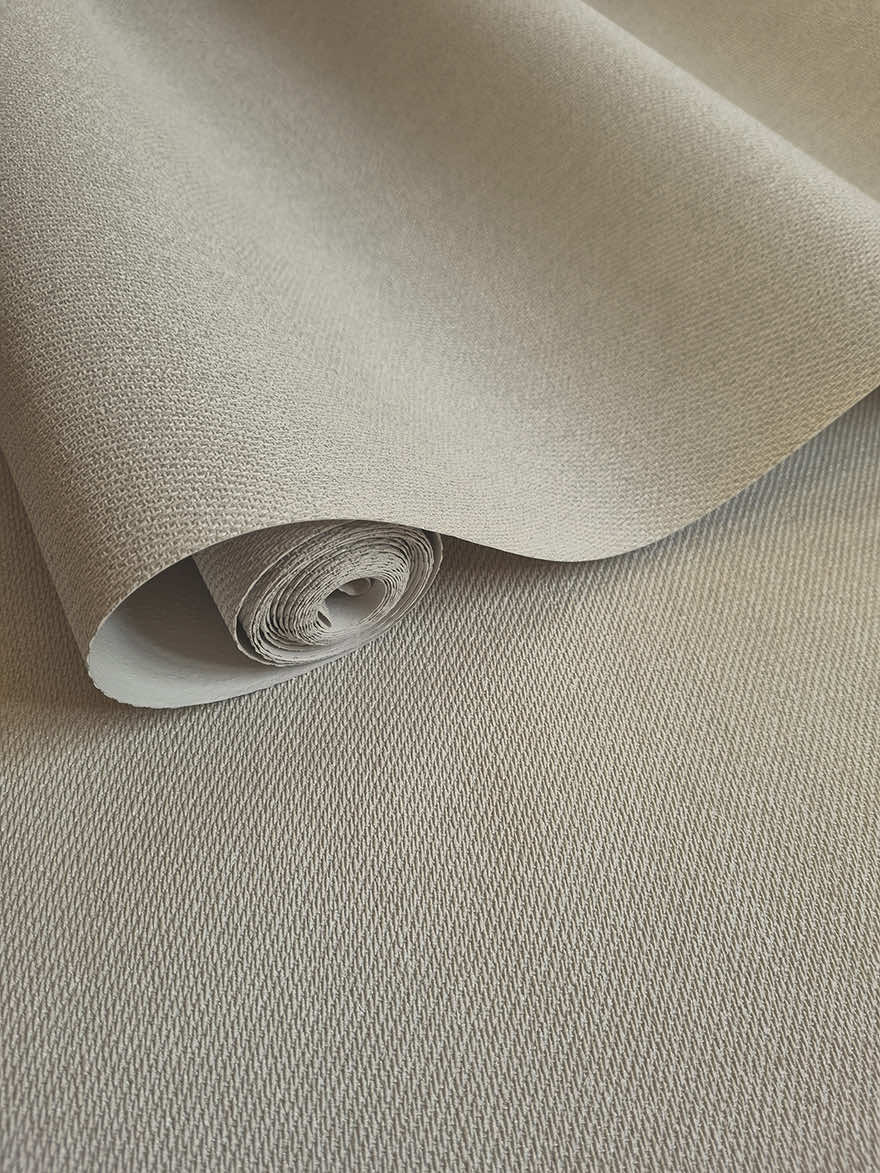 Opus Weave Wallpaper - Beige