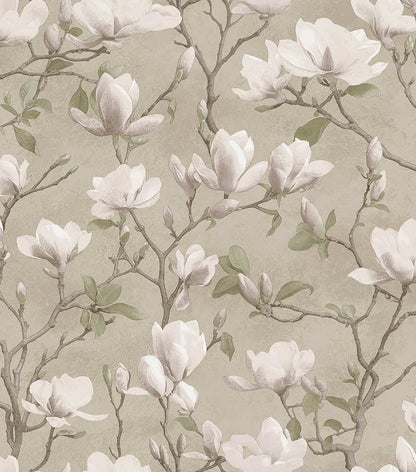 Petalina Textured Wallpaper - Beige/Pink