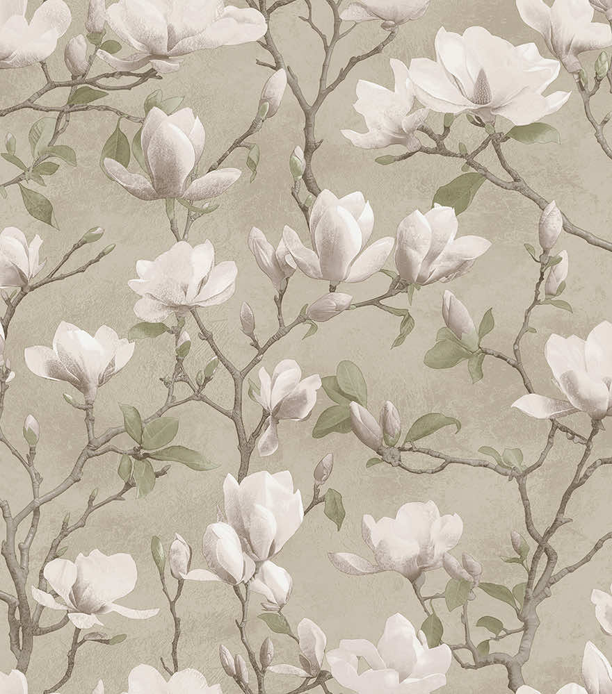 Sample - Petalina Textured Wallpaper - Beige/Pink
