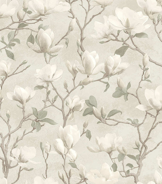 Petalina Textured Wallpaper - Cream