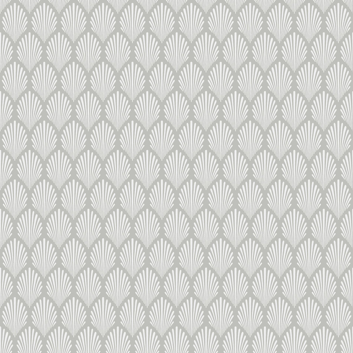 Sample - Elsa Historical Wallpaper - Grey