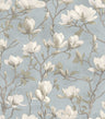 Petalina Textured Wallpaper -  Blue