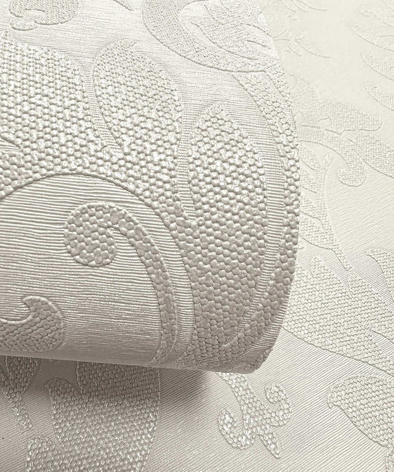 Clara Luxurious Wallpaper - Dove