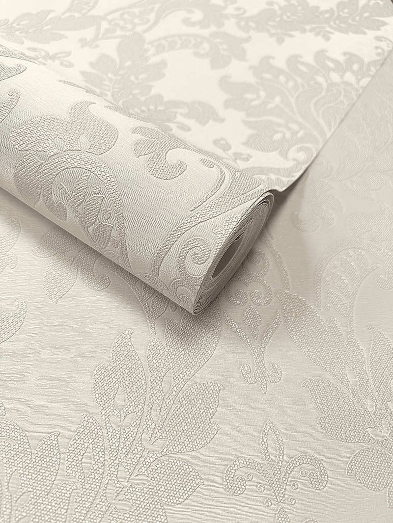 Clara Luxurious Wallpaper - Dove