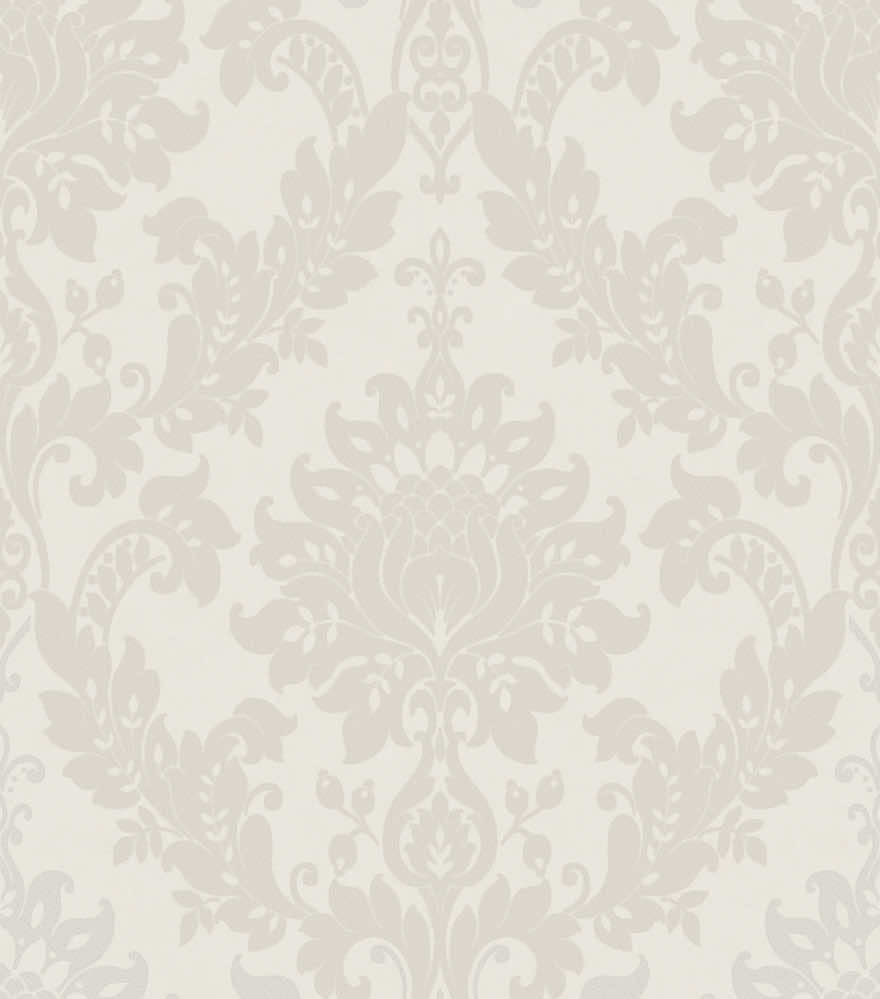 Sample - Clara Luxurious Wallpaper - Dove
